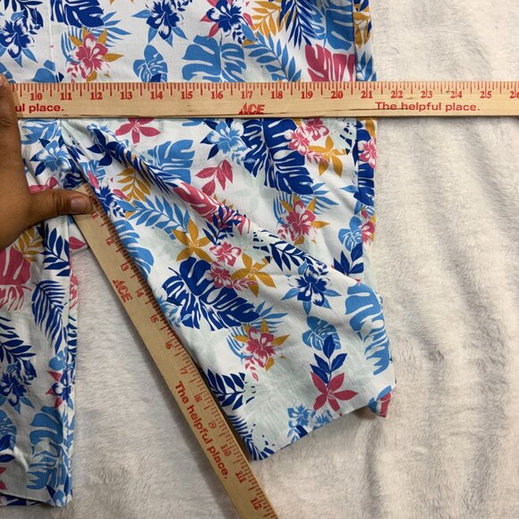 Counterparts 18 Floral Bermuda Shorts Tropical Summer Beach Preppy Casual - Picture 8 of 9
